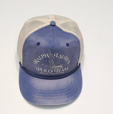 Nwt Polo Ralph Lauren Blue Sailing Competition Trucker Hat - Unique Style