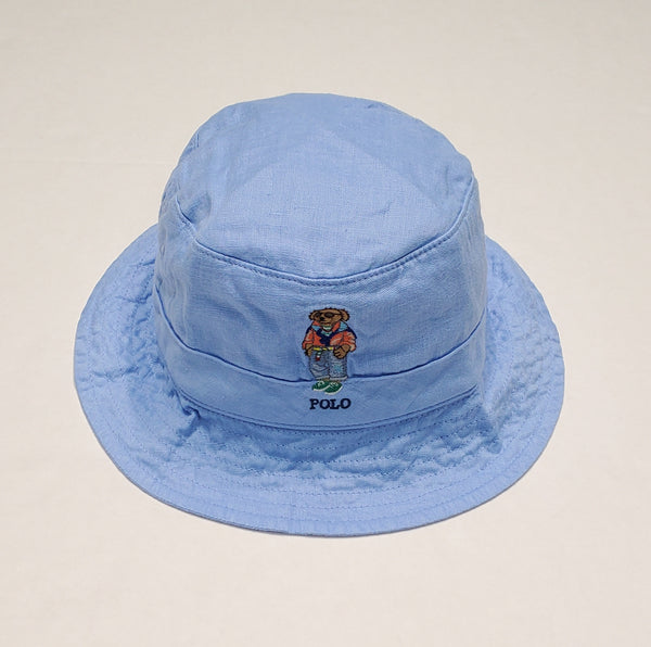 Nwt  Polo Ralph Lauren Beach Cycle Teddy Bear Bucket Hat - Unique Style
