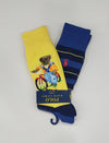 Nwt Polo Ralph Lauren Yellow Beach Cycle Teddy Bear with Small Pony Socks - Unique Style