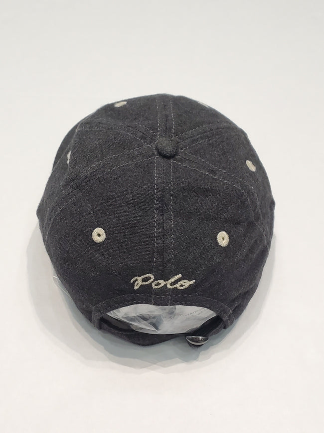 Nwt Polo Ralph Lauren Grey 'R' Strap Back Hat - Unique Style