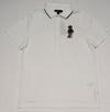 Nwt RLX Ralph Lauren White Golf Teddy Bear Performance Polo - Unique Style