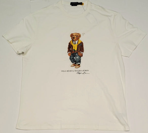 Nwt Polo Ralph Lauren Khaki Jacket Teddy BEAR Classic Fit Tee - Unique Style