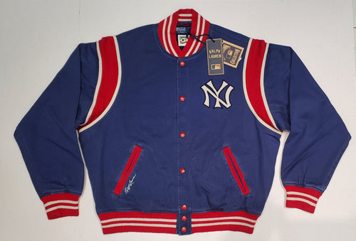 Nwt Polo Ralph Lauren Navy/Red NY Yankees Jacket - Unique Style