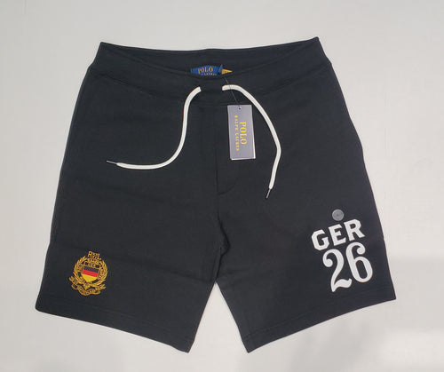 Nwt Polo Ralph Lauren Black Germany #26 Small Pony Shorts - Unique Style