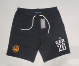 Nwt Polo Ralph Lauren Black Germany #26 Small Pony Shorts - Unique Style