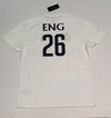 Nwt Polo Ralph Lauren White Engalnd # 26 Big Pony Classic Fit Tee - Unique Style