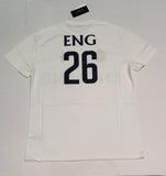 Nwt Polo Ralph Lauren White Engalnd # 26 Big Pony Classic Fit Tee - Unique Style