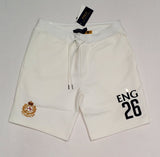 Nwt Polo Ralph Lauren White England #26 Small Pony Shorts - Unique Style