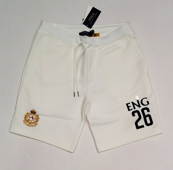 Nwt Polo Ralph Lauren White England #26 Small Pony Shorts - Unique Style