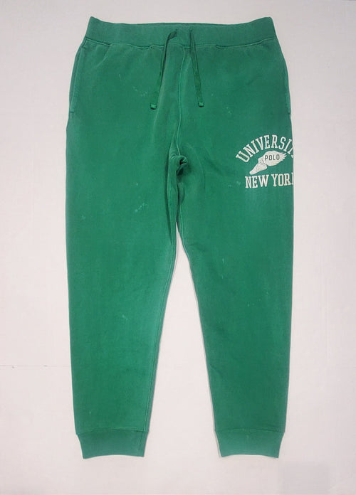 Nwt Polo Ralph Lauren Green New York University Joggers - Unique Style