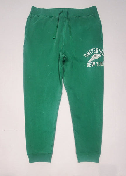 Nwt Polo Ralph Lauren Green New York University Joggers - Unique Style