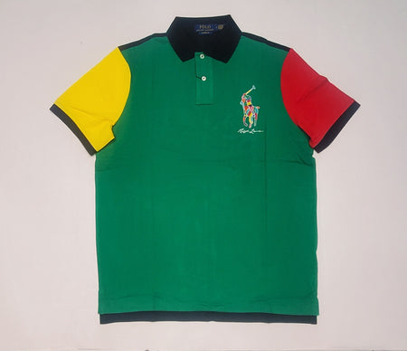 Nwt Polo Ralph Lauren Green Italia  # 26 Big Pony Classic Fit Tee