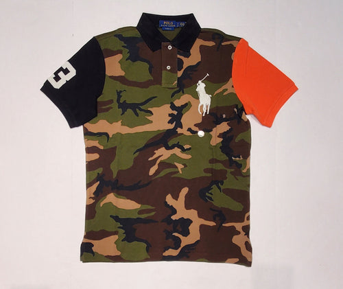 Nwt Polo Ralph Lauren Camo Big Pony # 3 Classic Fit Polo - Unique Style