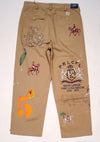 NWT Polo Ralph Lauren equestrian limited edition big fit pants in classic style, featuring tailored design and Polo branding.