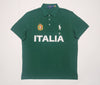 Nwt Polo Ralph Lauren Green Italia # 26 Big Pony Classic Fit Polo - Unique Style