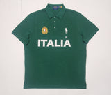Nwt Polo Ralph Lauren Green Italia # 26 Big Pony Classic Fit Polo - Unique Style
