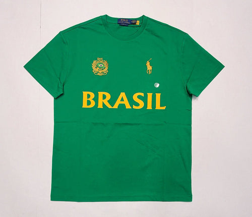 Nwt Polo Ralph Lauren Brasil # 26 Big Pony Classic Fit Tee - Unique Style