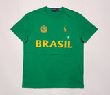 Nwt Polo Ralph Lauren Brasil # 26 Big Pony Classic Fit Tee - Unique Style