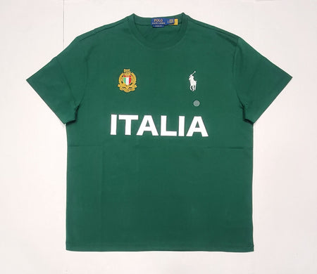 Nwt Polo Ralph Lauren Green Italia  #26 Small Pony Shorts