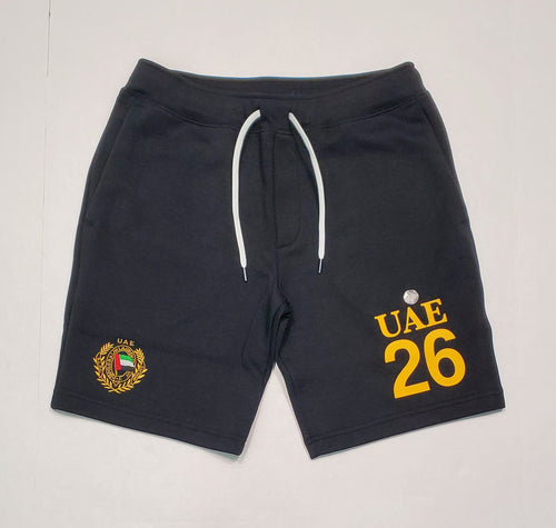 Nwt Polo Ralph Lauren Black UAE #26 Small Pony Shorts - Unique Style