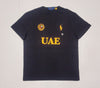Black Polo Ralph Lauren UAE Big Pony classic fit T-shirt with number 26, featuring the iconic Ralph Lauren logo.