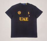 Nwt Polo Ralph Lauren Black UAE # 26 Big Pony Classic Fit Tee - Unique Style