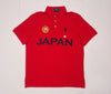 Nwt Polo Ralph Lauren Red Japan  # 26 Big Pony Classic Fit Polo - Unique Style