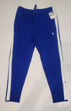 Nwt Polo Ralph Lauren Royal Blue /White with White Small Pony Track Pants - Unique Style