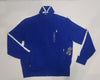 Nwt Polo Ralph Lauren Royal Blue /White With White Small Pony Track Jacket - Unique Style