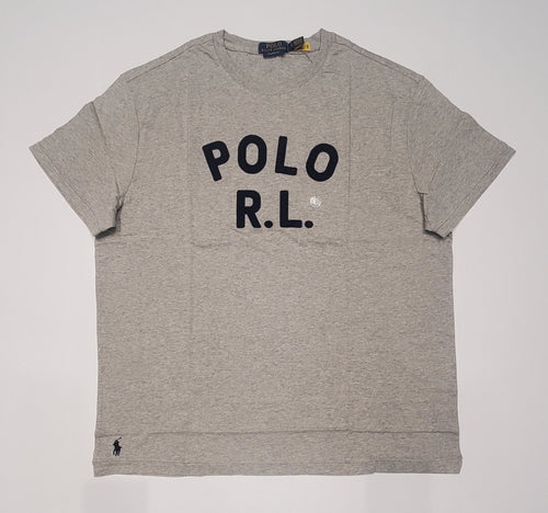Nwt Polo Ralph Lauren Grey R.L Classic Fit Tee