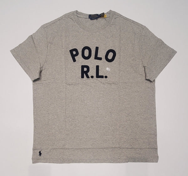 Nwt Polo Ralph Lauren Grey R.L Classic Fit Tee