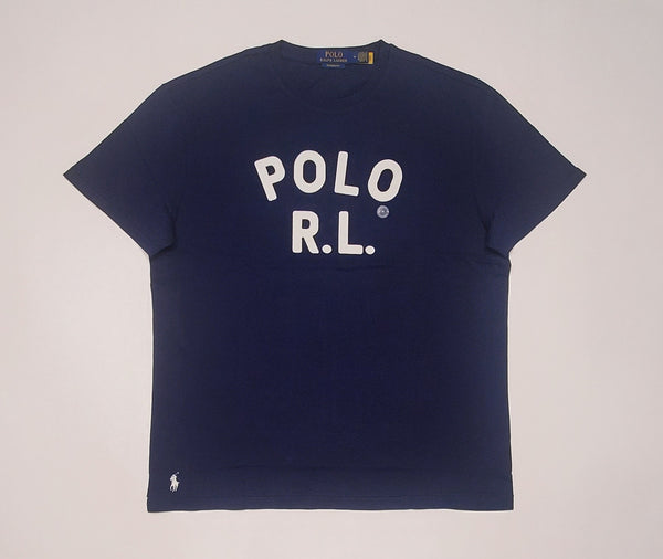 Nwt Polo Ralph Lauren Navy R.L Classic Fit Tee