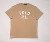Nwt Polo Ralph Lauren Khaki R.L Classic Fit Tee