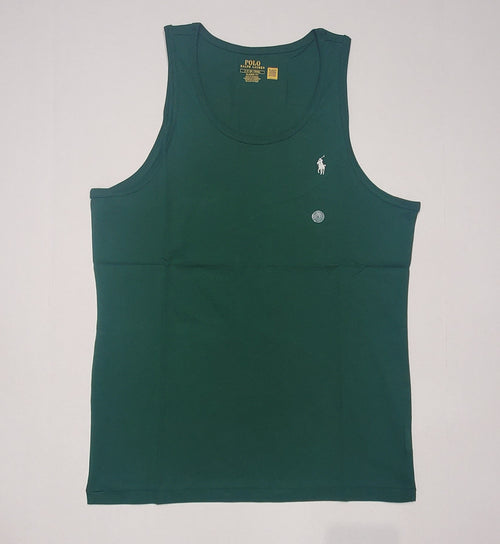 Nwt Polo Ralph Lauren Dark Green Classic Fit  Small Pony Tank Top