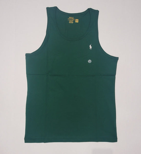 Nwt Polo Ralph Lauren Dark Green Classic Fit  Small Pony Tank Top