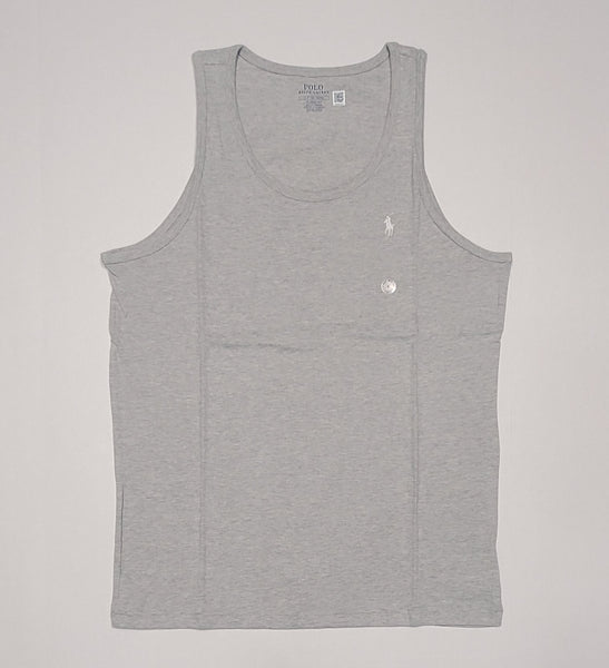 Nwt Polo Ralph Lauren Grey Classic Fit  Small Pony Tank Top