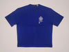 Nwt Polo Ralph Lauren Royal Blue  Crest New York Embroidered  Classic Fit Tee