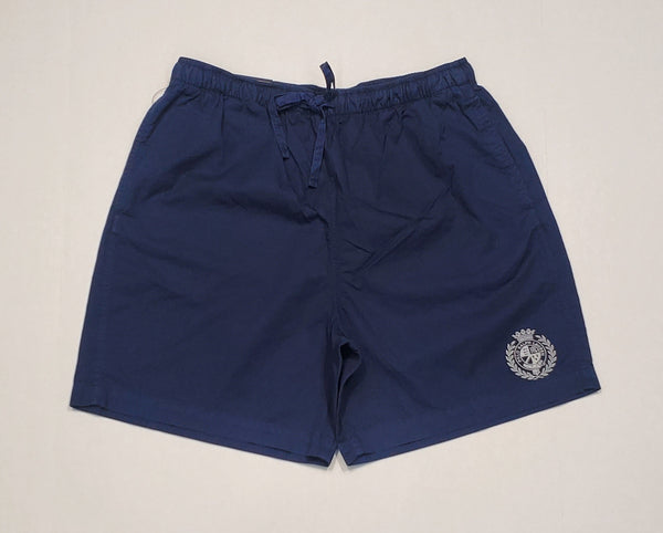 Nwt Polo Ralph Lauren Navy Crest Logo Embroidered 6 Inch Relaxed Fit  Shorts