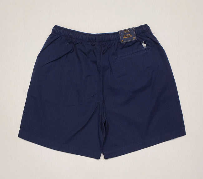 Nwt Polo Ralph Lauren Navy Crest Logo Embroidered 6 Inch Relaxed Fit  Shorts