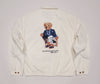 Nwt Polo Ralph Lauren Polo Bear Big Oversize Zip Up Jacket