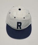 Nwt Polo Ralph Lauren White/Navy  'R'  Adjustable Strap Back Hat