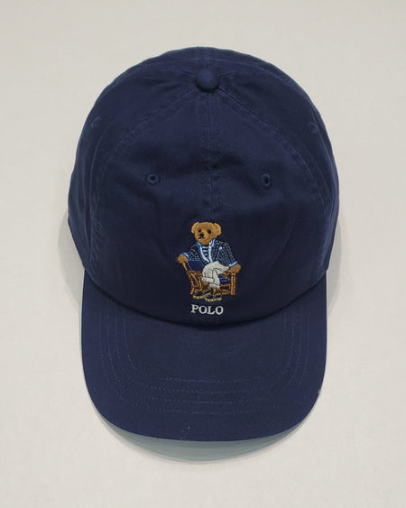 Nwt Polo Ralph Lauren Red Bleecker Club NY Adjustable Hat