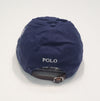 Navy Polo Ralph Lauren Big Pony #3 yacht hat with adjustable strap back, casual accessory with embroidered logo, front view.