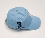 Nwt Polo Ralph Lauren Big Pony # 3 Yacht Adjustable Strap Back