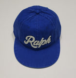 Nwt Polo Ralph Lauren Royal Blue 'Ralph ' Patch Adjustable Strap Back Hat