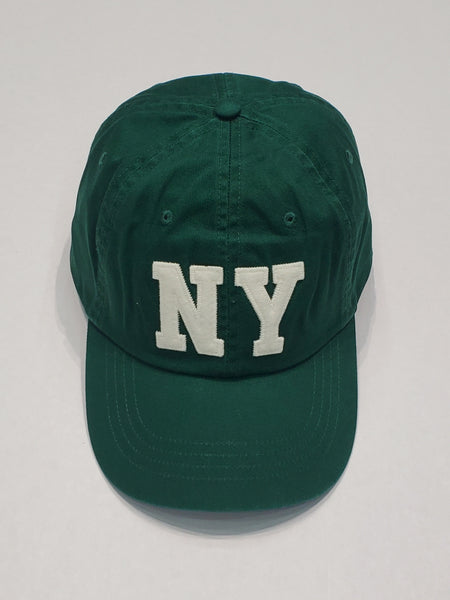 Nwt Polo Ralph Lauren Red Bleecker Club NY Adjustable Hat