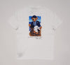 White Polo Ralph Lauren Yacht Club Teddy Bear pocket flag classic fit T-shirt, featuring a playful teddy bear and nautical design.