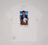 Nwt Polo Ralph Lauren White Yacht Club Teddy Bear Pocket Flag Classic Fit Tee