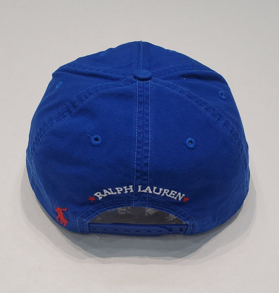 Nwt Polo Ralph Lauren Royal Blue Newport Sailing Team Snap Back Hat
