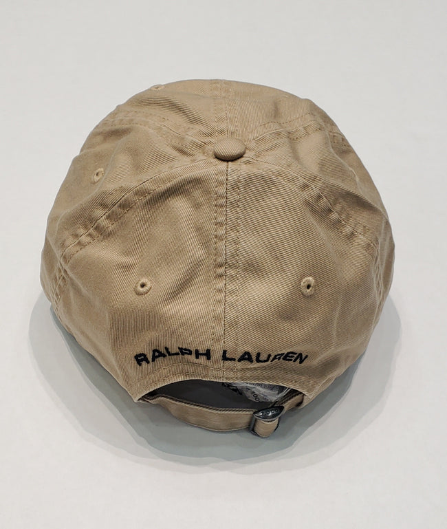 Nwt Polo Sport Spellout Khaki  Adjustable Strap Back Hat